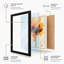 Amber Bloom Botanical - Framed Print-486864353-486864358