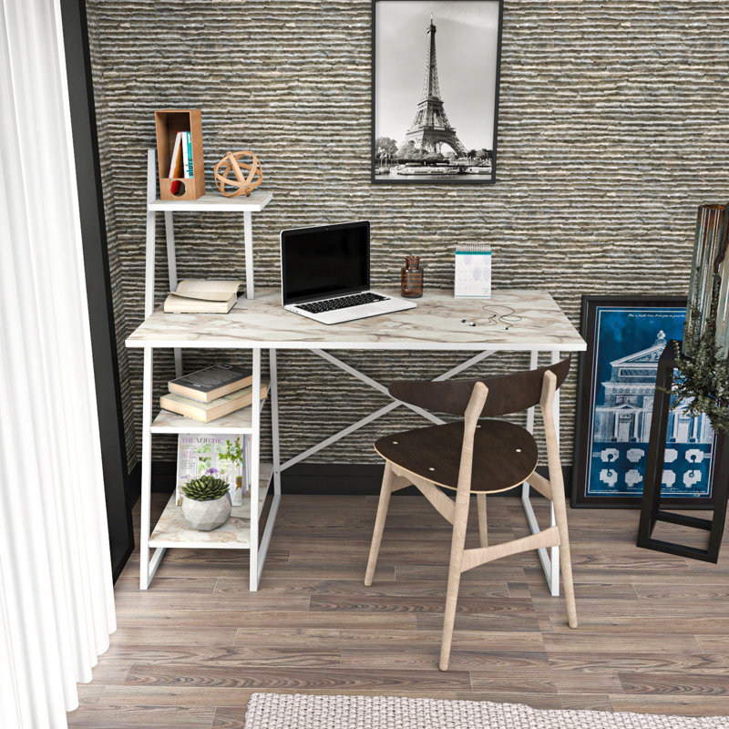 Admira Computer Desk, Ephesus/White
