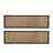 S/2 15.5x55" Tannis Rice Paper Shadow Boxes