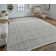 Tapis rectangulaire fleurette