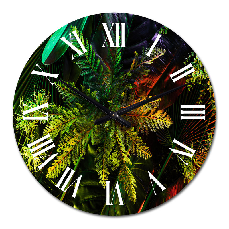 Horloge murale Tropical, Grand