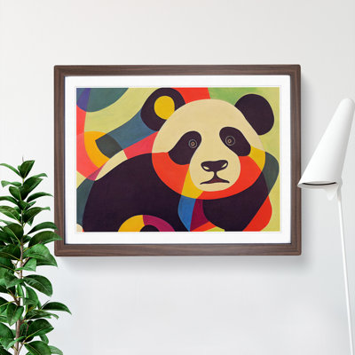 Abstract Panda Vol.1 - Framed Print