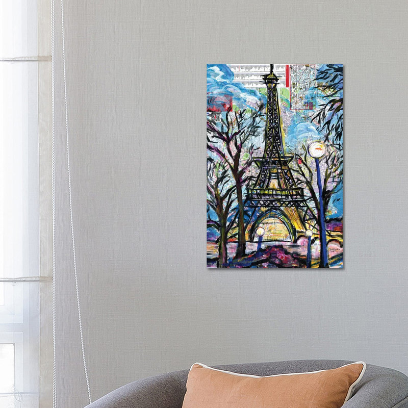Tour Eiffel, H 26 po x l 18 po x 1,5 po