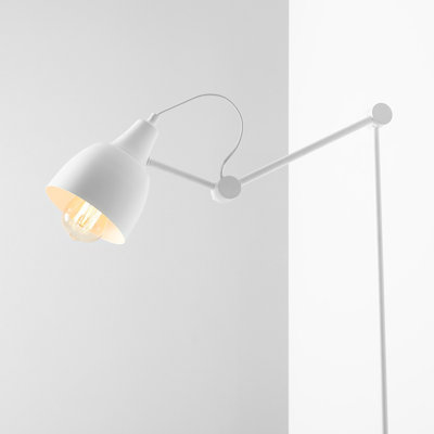 Beonica Steel Swing Arm Sconce