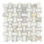 Marble Basketweave Mosaic Wall & Floor Tile