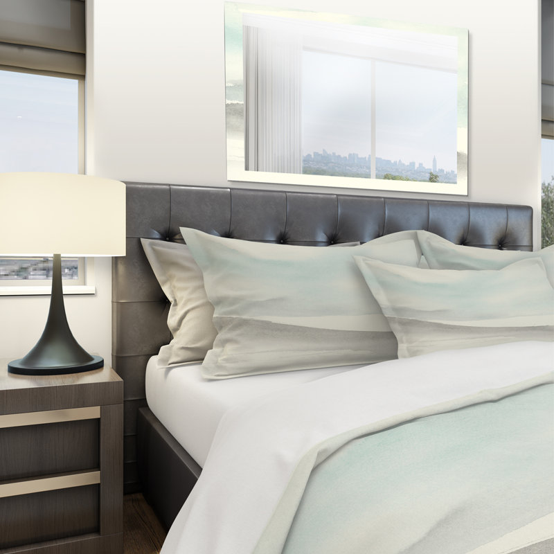 Ensemble de housse de couette à géométrie minimale i zen i, Housse simple + 1 taie décorative