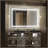 Kaelia Frameless LED Lighted Bathroom Vanity Mirror with Anti-fog & Brightness Adjustable, Memory Function Wall Mirror-732739756