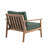 Lyon Solid Acacia Wood Patio Club Chair-1910595093