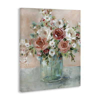 Roses rouges et blanches, design par Carol Robinson
