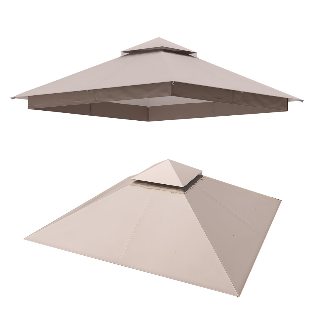 1-Piece Canopy For Lausaint Home Gazebo Lausaint Home 
