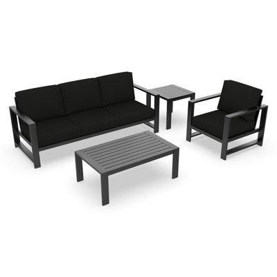 Dulcie 4-Person Sunbrella® Patio Seating Group