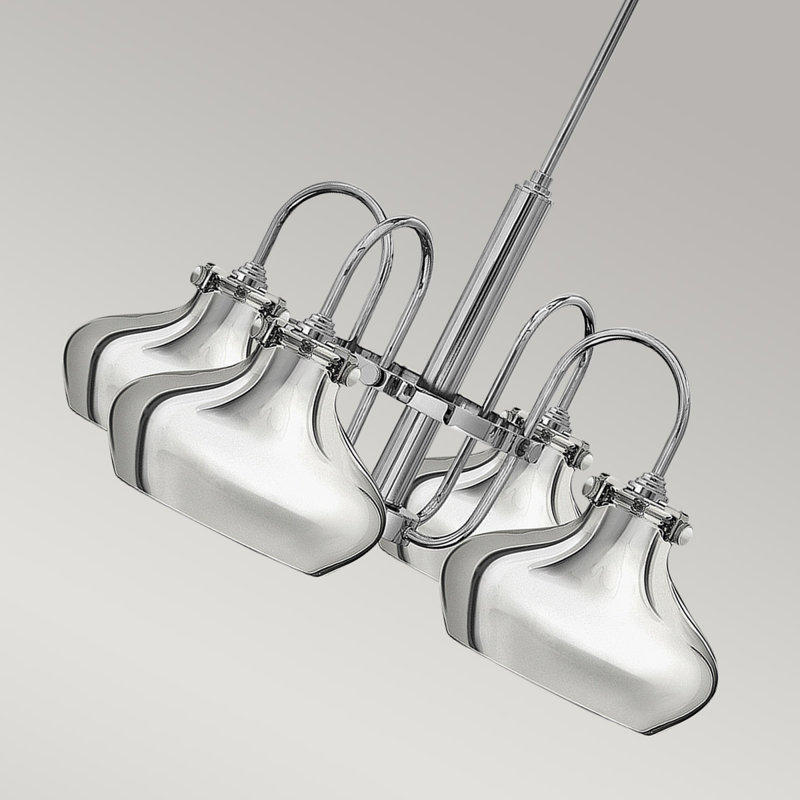 Redfern 4 - Light Shaded Chandelier