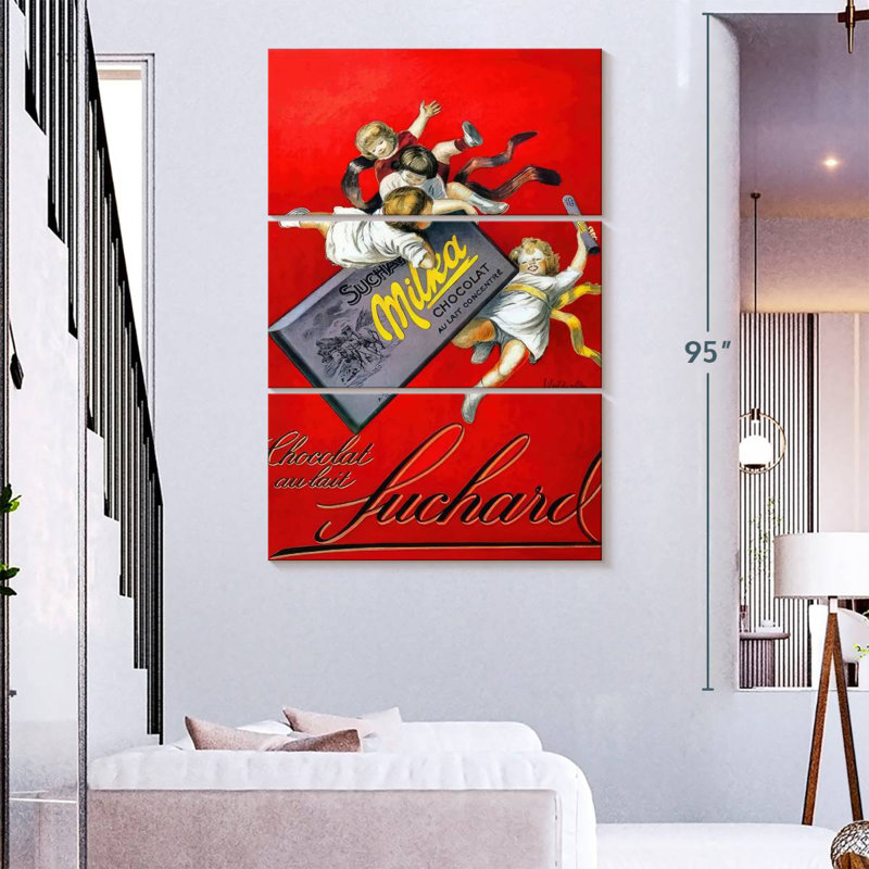 Yarlin Chocolat Suchard, 74" H x 48" W