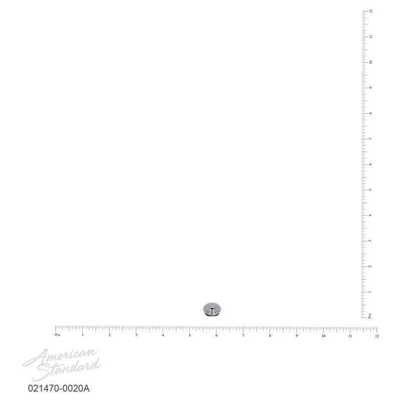 Poignée à bouton index Amarilis, Chrome poli
