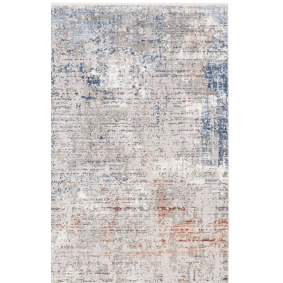 Tapis gris / bleu Dream 428