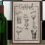 «Cocktail menu» par Eyre Tarney - impression encadrée-21669339