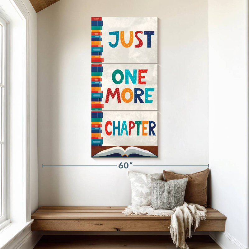 One More Chapter, 52" H x 24" W