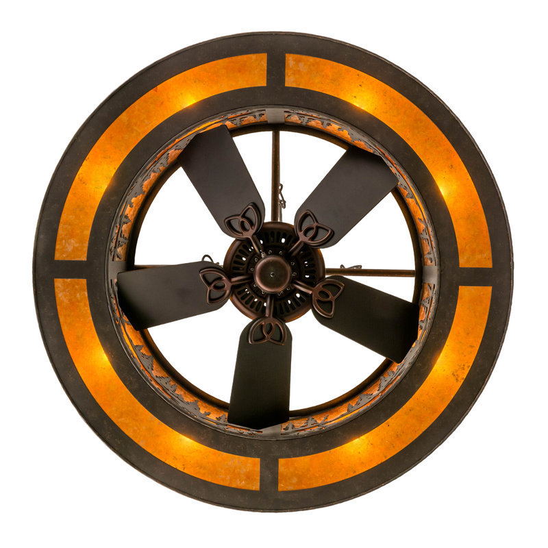 Tall Pines Outdoor Downrod Ceiling Fan