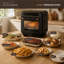 12L Steam Combi Oven, Air Fryer Oven, Toaster Oven,  Stainless Steel, 8-in-1 Steam Bake Roast Dried Ferment, Self-Cleaning