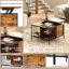 Table basse à plateau relevable Farmhouse