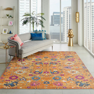 Justien Floral Area Rug