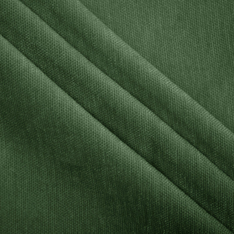 Canapés d'angle à compression, causeuse modulaire deux places en chenille verte, intérieur moderne
