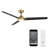 60'' Ceiling Fan with LED Lights-83109188