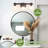 22'' 3-Light Oil Rubbed Bronze Bathroom Vanity Light with Glass Shade-814289387-866321956