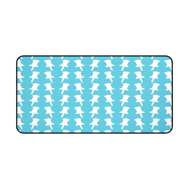 Polyester Desk Pad, 31.5x15.5