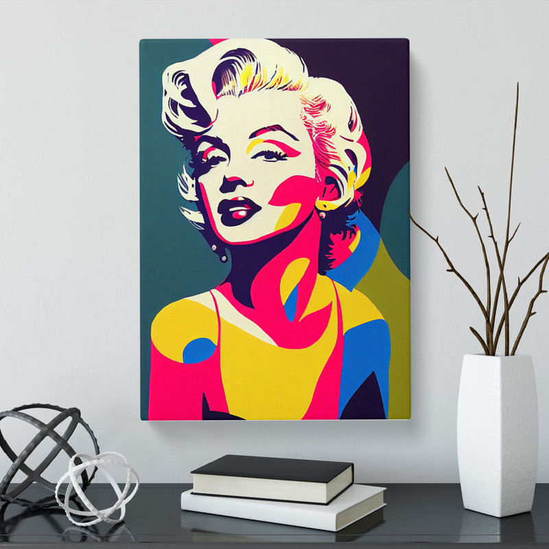 Marilyn Monroe - Wrapped Canvas, 76cm H x 50cm W x 3cm D