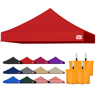 Toit de remplacement Tradesparker 10X10, comprenant 4 sacs de poids pour plus de stabilité