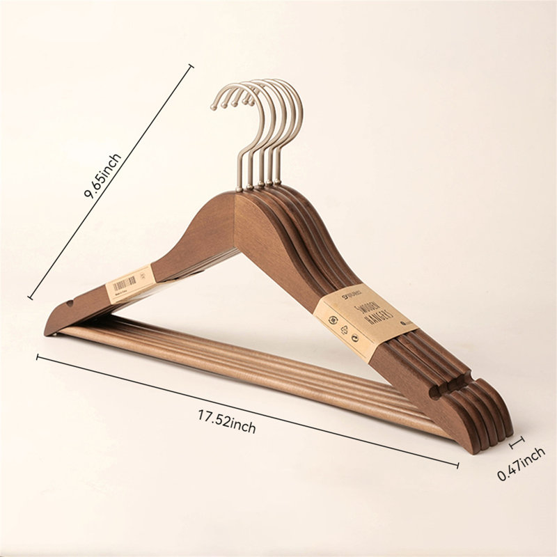 Cintre en bois massif de qualité supérieure, 30