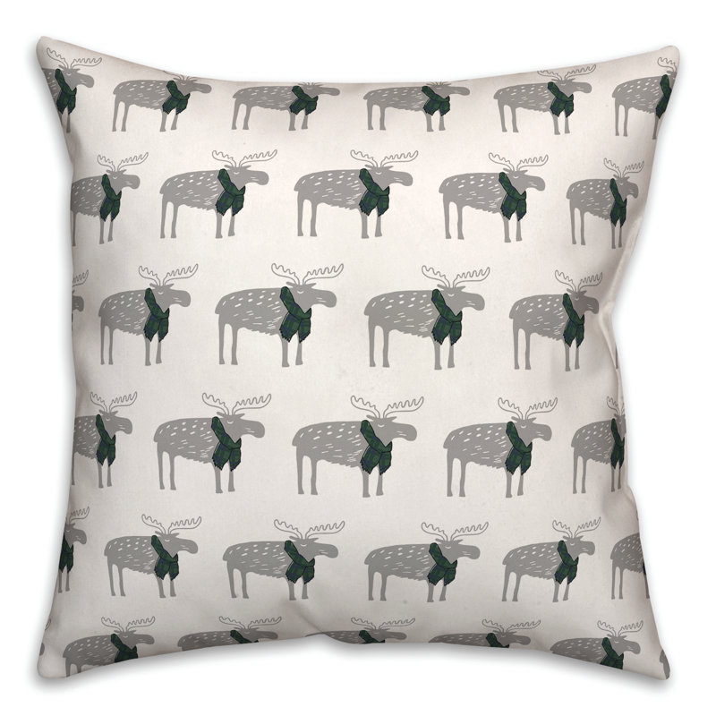  Housse et insert de coussin carré à carreaux
