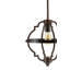 1 - Light Oil Rubbed Bronze Lantern Pendant
