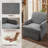 28'' Wide Swivel Upholstered Accent Armchair-1000783950