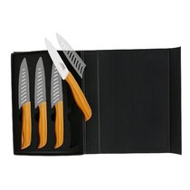 Ceramic Knife Set with Block & Peeler – Wamery