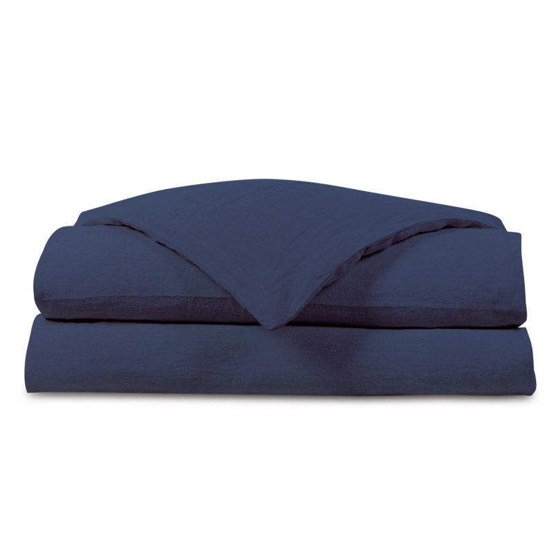 Shiloh Duvet Cover, Twin Duvet Cover, Indigo
