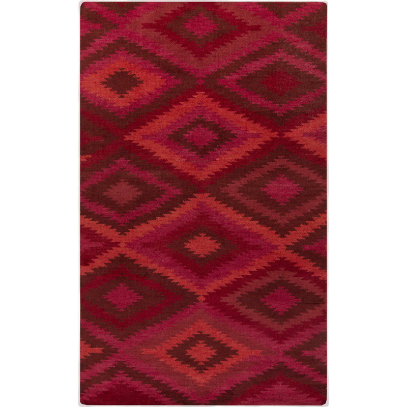 Crites Wool Oriental Indoor Rug, Rectangle 2' x 3'