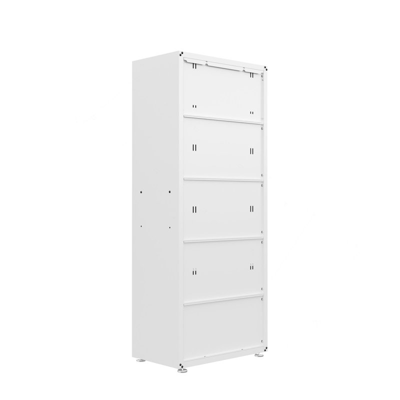Grande armoire de garage blanche, Blanc