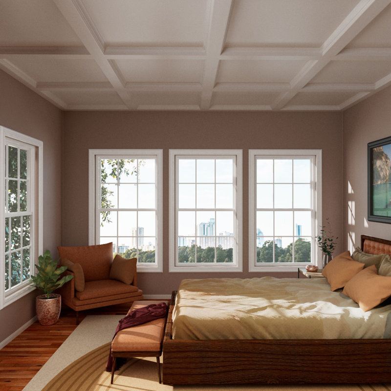 Dover Primed White Polyurethane Window and Door Casing Set