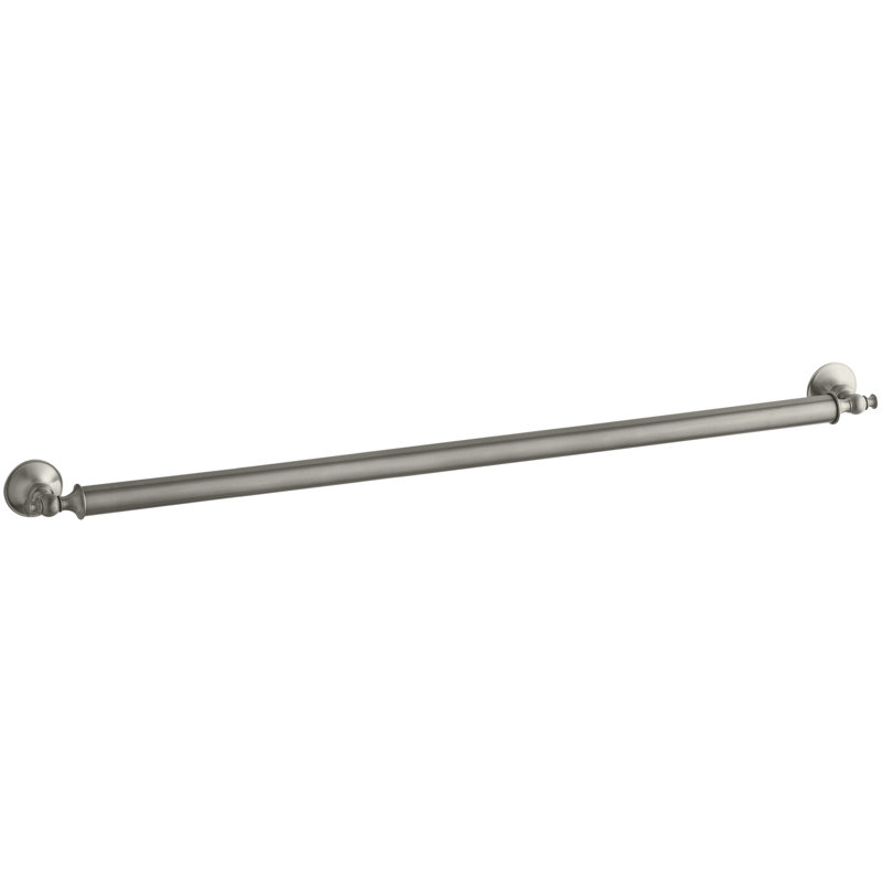 Barre d'appui traditionnelle, Nickel brossé éclatant, L 36 po