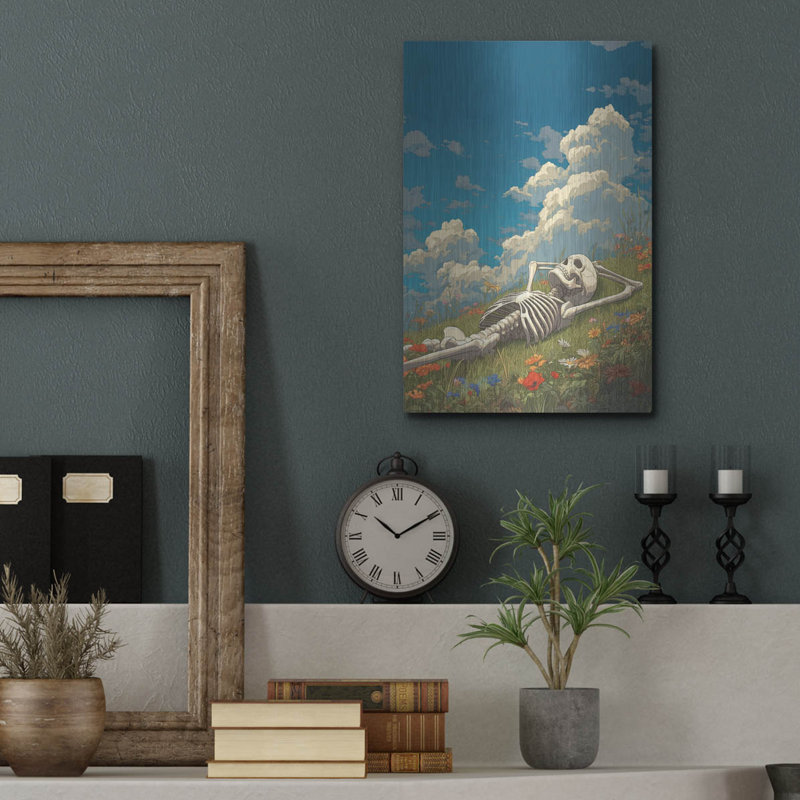  Art mural en métal 12 "x 16", H 16 po x l 12 po