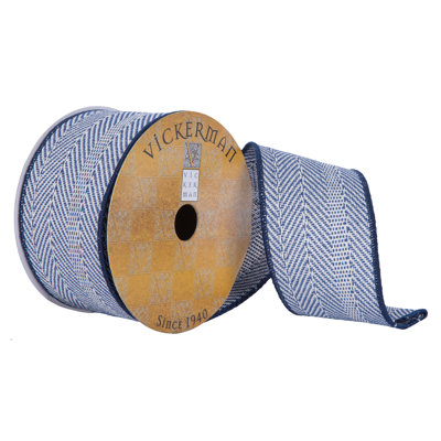 2.5'' Chevron / Zig Zag Shatterproof Ribbon