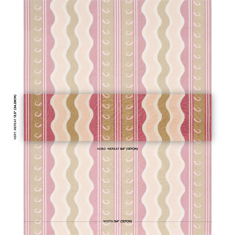 Tissu Schumacher X Laura Gonzalez, Doré