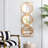 3 Mirror Piece Wall Mirror In Gold Rectangular Frame