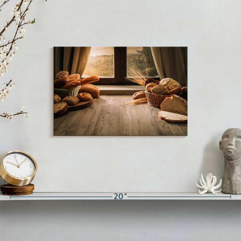 Yarlin Breads By The Window, 8" H x 12" W
