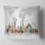 Housse et insert de coussin carré Famous Monuments Across World-30057073-30057076