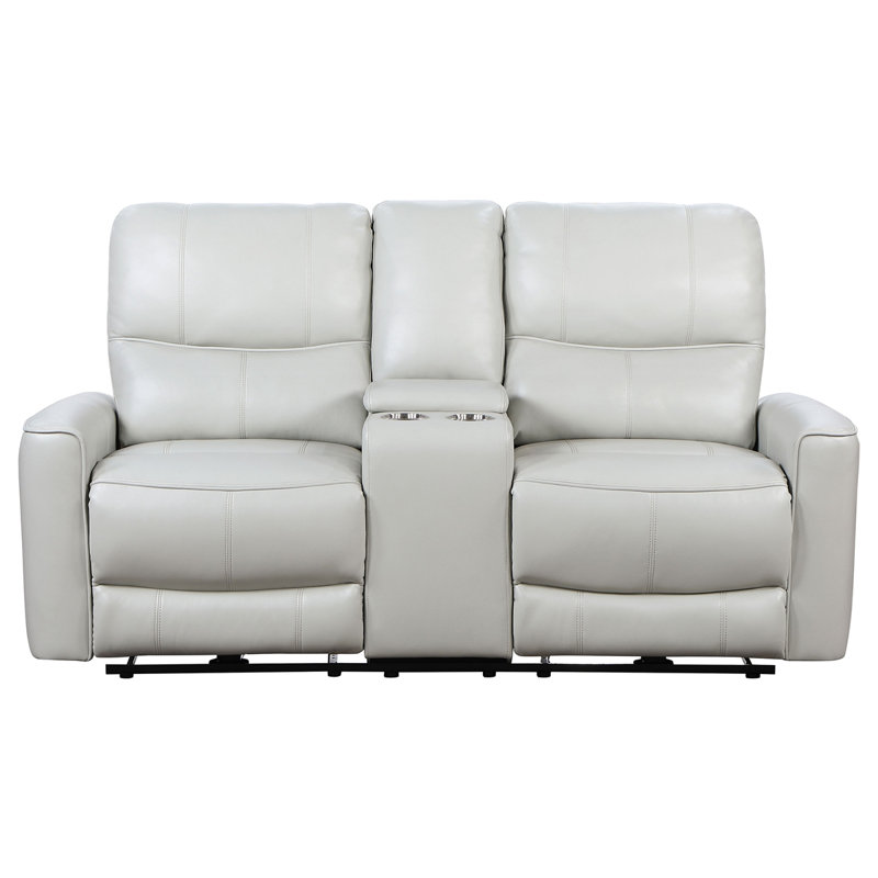 Causeuse inclinable électrique rembourrée, Gris