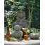 Vase de table en céramique Sunken Moss Green 6,75 "