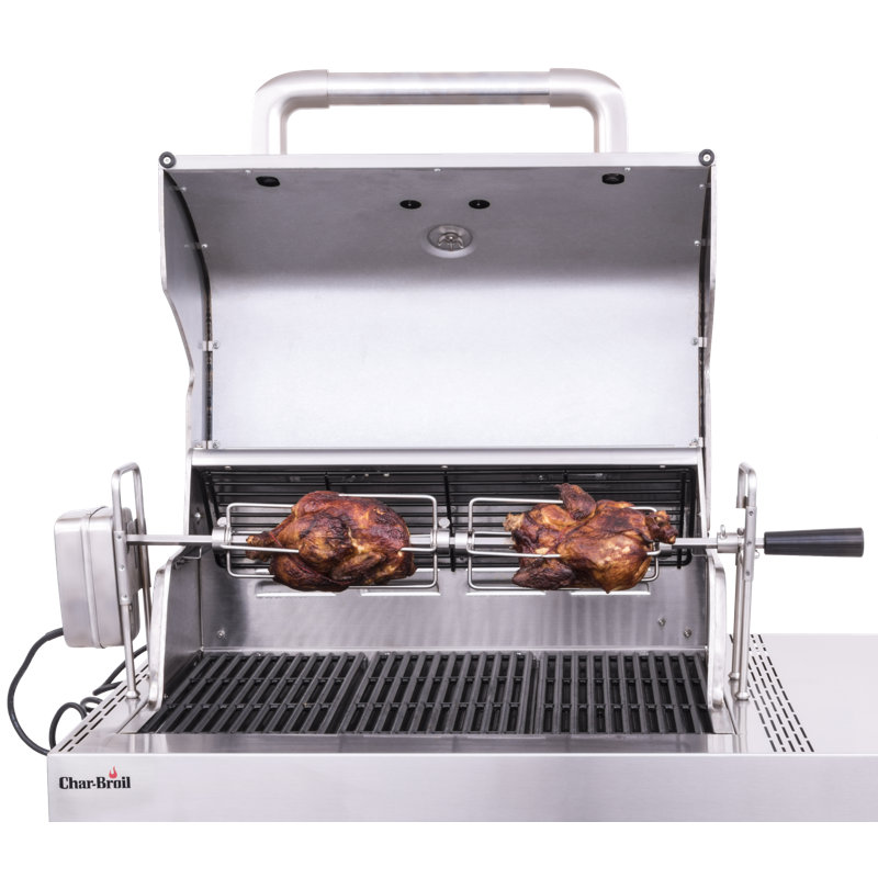Ensemble de rôtissoire à gril encastré à 4 et 5 brûleurs sur mesure Charbroil Series - convient aux modèles 463278519 / HBL10165 et 463277519 / HBL10170